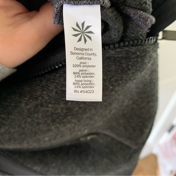 Athleta Small Zip Up Sweater‎ Jacket - Picture 4 of 4